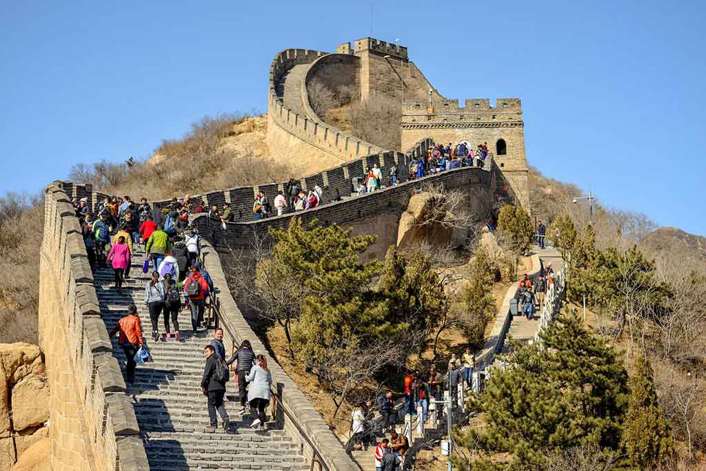 Der boomende Tourismus an der Großen Chinesische Mauer