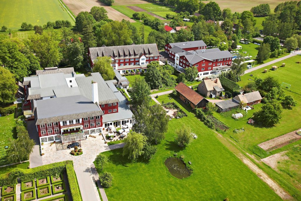 Die Bleiche aus der Vogelperspektive Foto: © Bleiche Resort & Spa