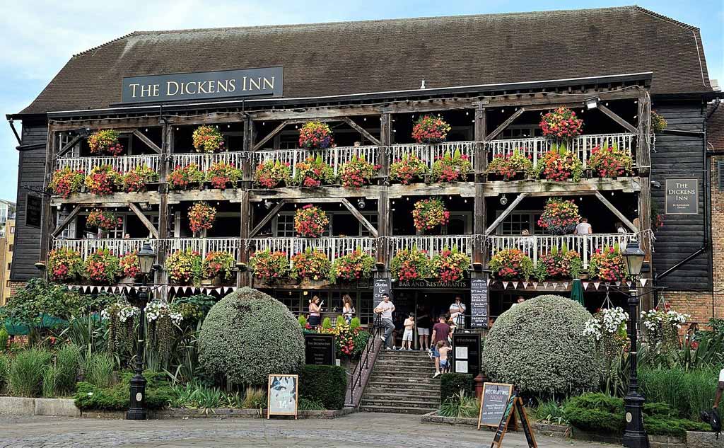 Dickens Inn Pub in City of London