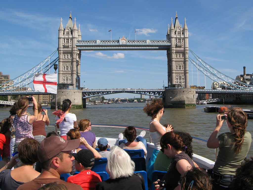 Bootsfahrt auf der Themse, London