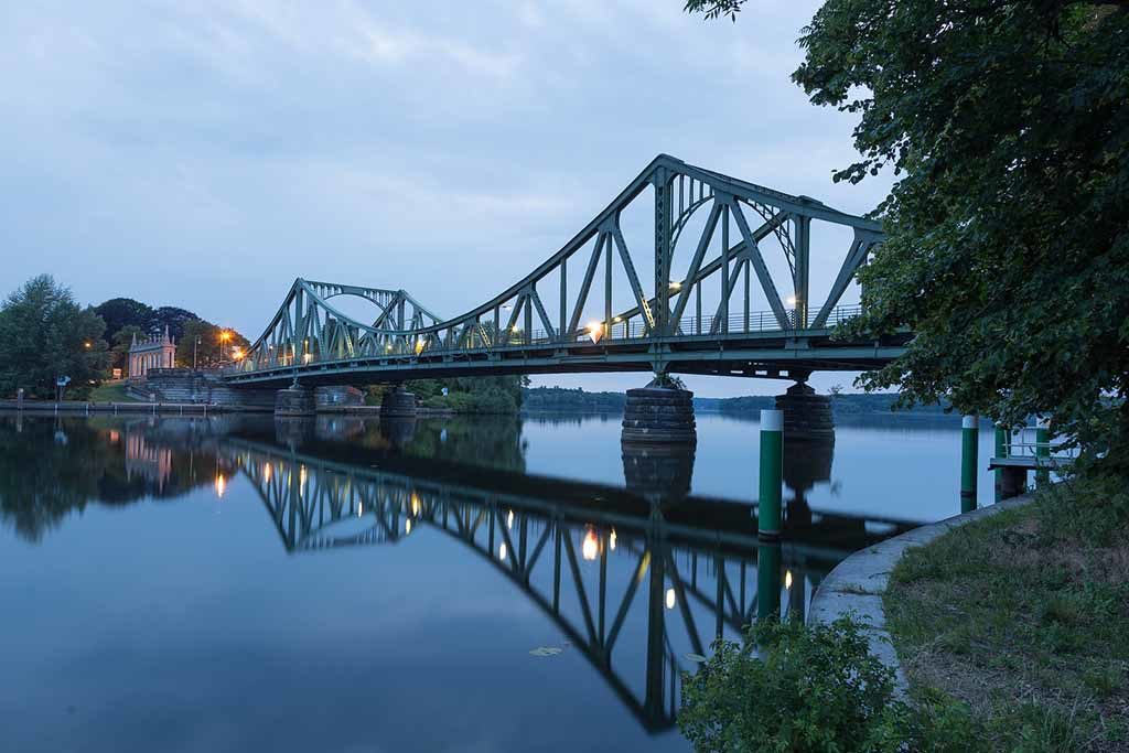 Die Glienicker Brücke in Potsdam