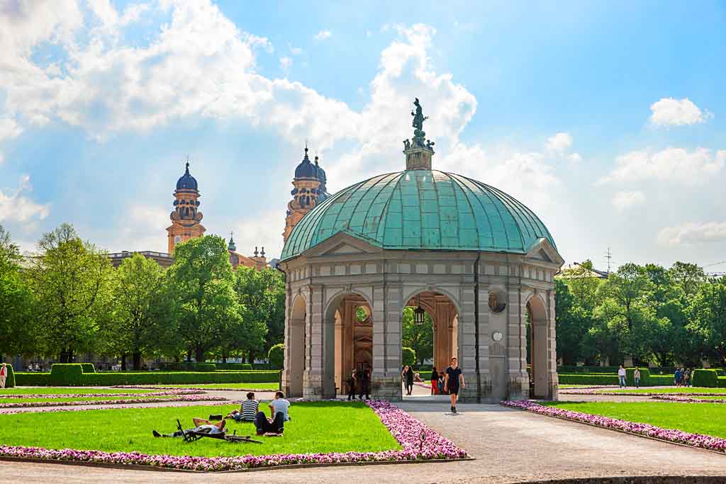 Der Münchner Hofgarten