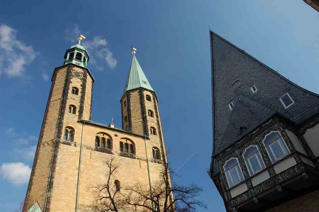 Von den Türme der Kirche St. Cosmas und Damian wurde Goslar überwacht